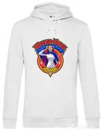 Hoodie barbat cu gluga Wonder nurse Alb