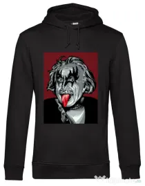 Hoodie barbat cu gluga Albert Kisstein Negru