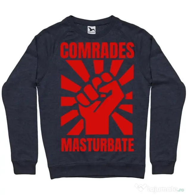Bluza Burlaci ADLER Comrades masturbate Denim inchis