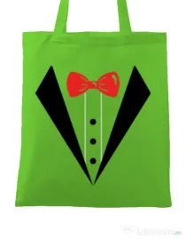 Sacosa personalizata Mire Groom suit Verde
