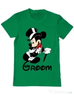 Tricou Mire ADLER Groom Mickey Verde