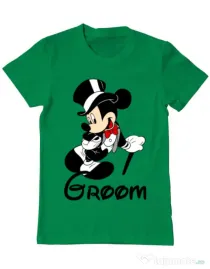 Tricou Mire ADLER Groom Mickey Verde