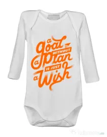 Baby body A Goal Without a Plan is Just a Wish Alb