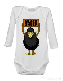 Baby body Black sheep Alb