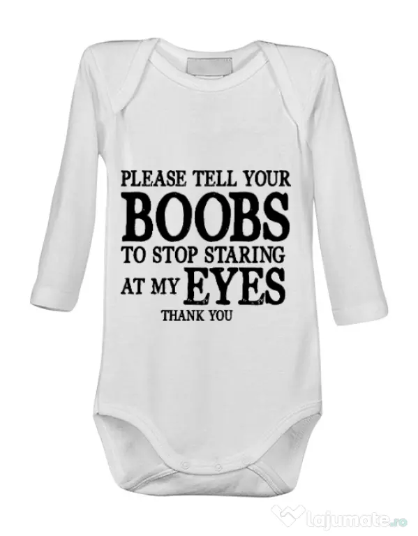 Baby body Boobs Alb