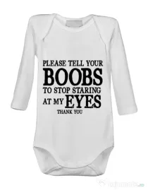 Baby body Boobs Alb