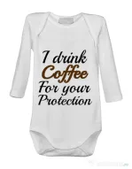 Baby body Coffee for your protection Alb