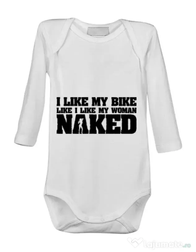 Baby body I like my bike Alb