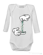 Baby body Magic sparkles Alb