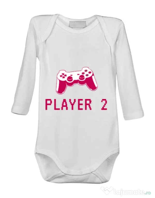 Baby body Player 2 Alb