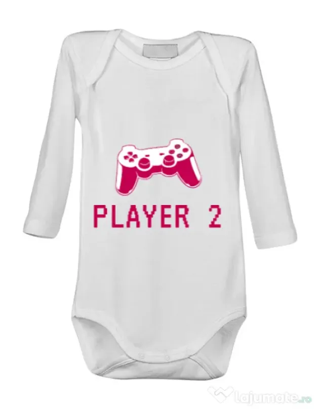 Baby body Player 2 Alb