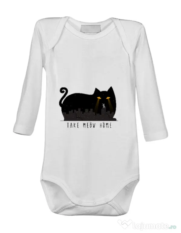 Baby body Take Meow Home Alb