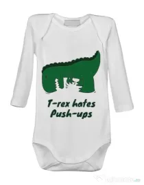 Baby body T-rex push-ups Alb
