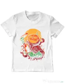 Tricou ADLER copil Pumpkinhead Butcher Alb
