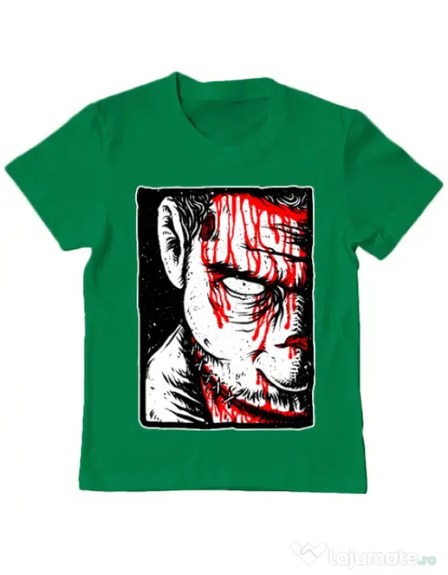 Tricou ADLER copil Zomblood Verde mediu