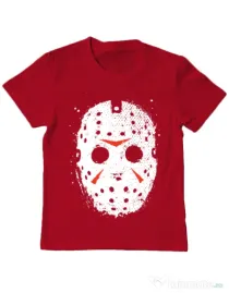 Tricou ADLER copil Jason Mask Rosu