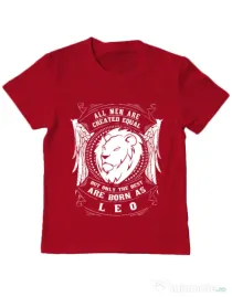 Tricou ADLER copil The best men are born as Leo Rosu