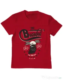 Tricou ADLER copil The bearded bastards Rosu