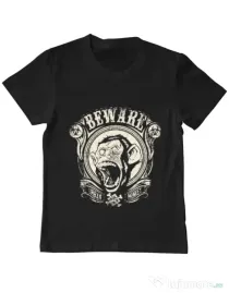 Tricou ADLER copil Urban monkey Negru