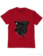 Tricou ADLER copil Among angels Rosu
