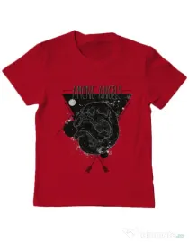Tricou ADLER copil Among angels Rosu