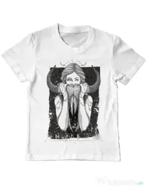 Tricou ADLER copil The Daughters Of The Moon Alb
