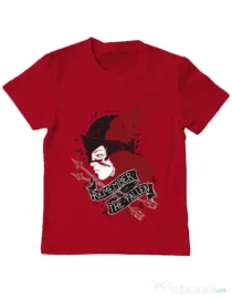 Tricou ADLER copil Remember the fallen Rosu