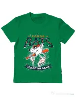 Tricou ADLER copil The rough rats Verde mediu