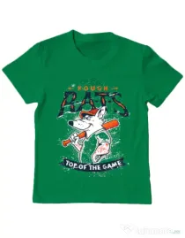 Tricou ADLER copil The rough rats Verde mediu