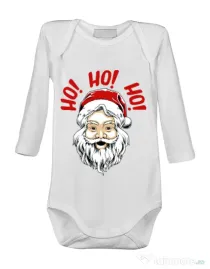 Baby body Smile santa Alb