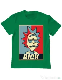 Tricou ADLER copil Rick Verde mediu