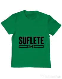 Tricou ADLER copil Suflete Verde mediu