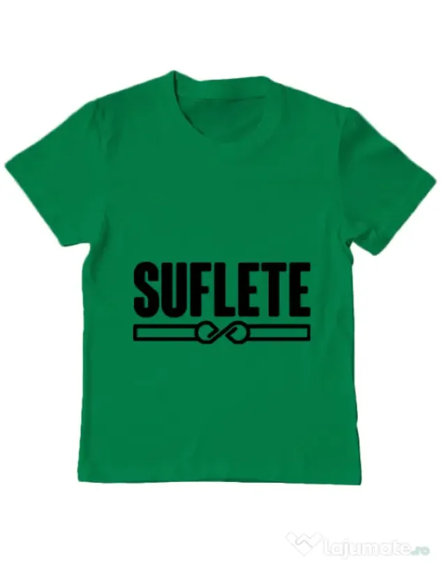 Tricou ADLER copil Suflete Verde mediu