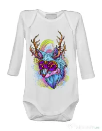 Baby body Wolf Alb
