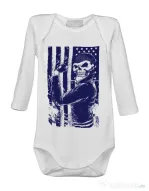 Baby body Motorist Alb