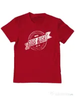 Tricou ADLER copil When nothing goes right Rosu