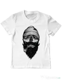 Tricou ADLER copil Bone sailor Alb