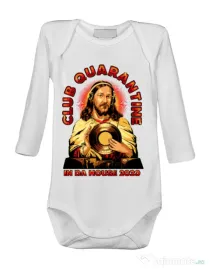 Baby body Club quarantine Alb