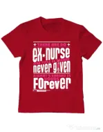 Tricou ADLER copil Ex nurse Rosu