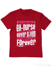 Tricou ADLER copil Ex nurse Rosu