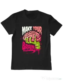 Tricou ADLER copil Make your mind Negru
