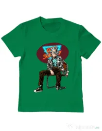 Tricou ADLER copil Sanchez Verde mediu