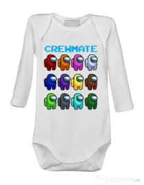 Baby body Crewmate Alb