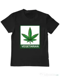 Tricou ADLER copil Vegetarian Negru