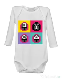 Baby body Four Guard Alb