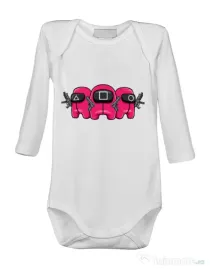Baby body Squid Squad Alb