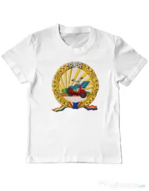 Tricou personalizat copil REPER Alb