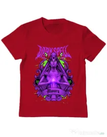 Tricou personalizat copil DARK SPELL Rosu