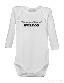 Baby body BULLDOG 09 Alb