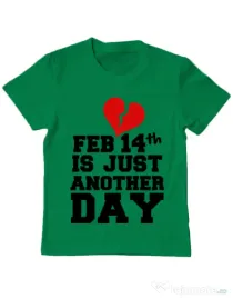 Tricou ADLER copil 14 Februarie Verde mediu